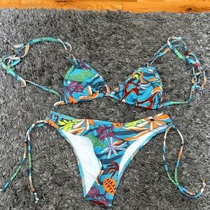Tropical Floral Bikini Set